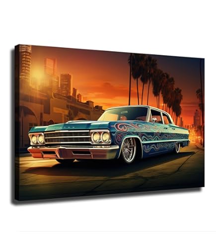 Amazon.com: NikkOh Mexican Chicano Low Rider Car Culture Poster